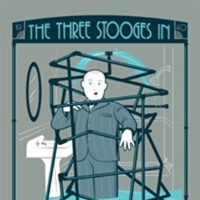 The Three Stooges: A Plumbing We Will Go by Dave Perillo