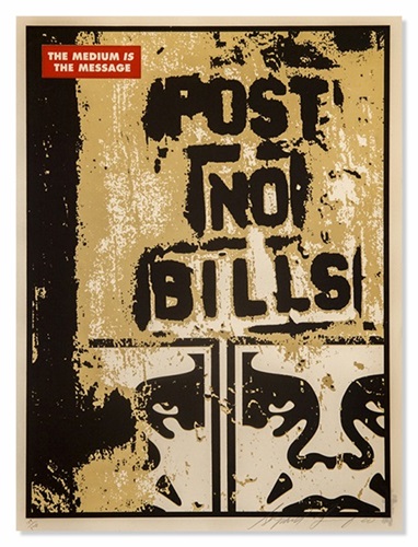 Post No Bills Collage  by Shepard Fairey