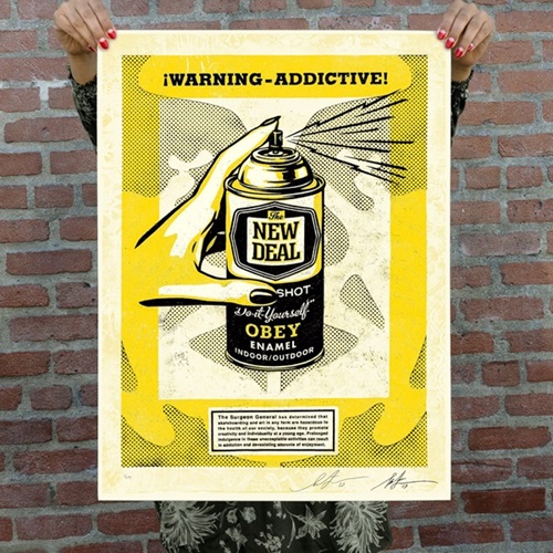 Warning Addictive (Second Edition) by Shepard Fairey
