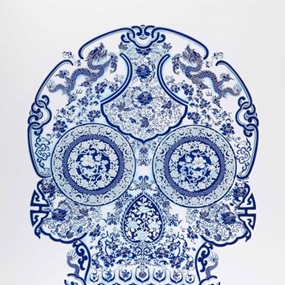 Porcelain Skull by Jacky Tsai
