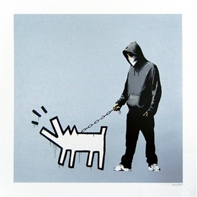 Choose Your Weapon (Silver) by Banksy