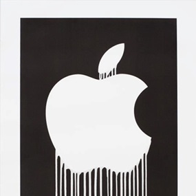 Liquidated Apple by Zevs