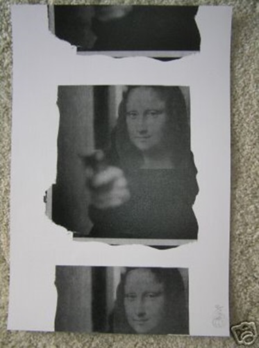 Mona Shot 3-Up (Black) by Nick Walker