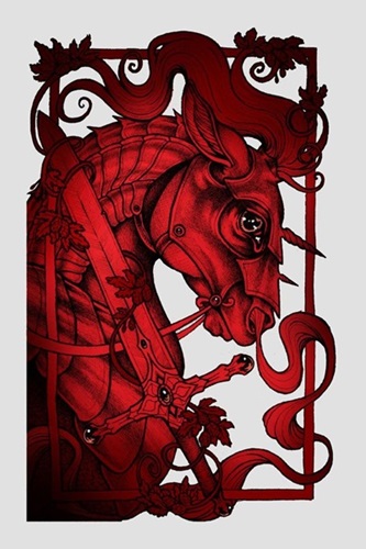 The Red Horse Of War  by Caitlin Hackett