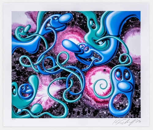 Toungles  by Kenny Scharf