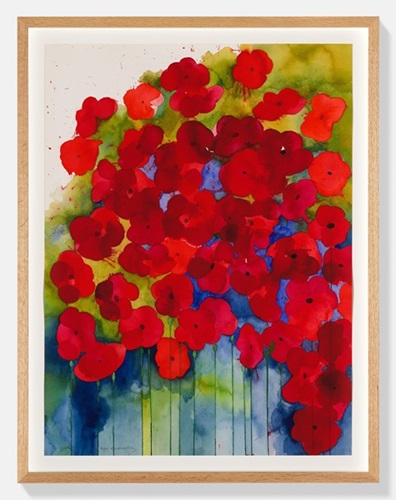 Riot Of Reds  by Brian Clarke