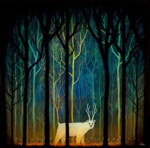 Profound Encounters Amid The Forest Deep  by Andy Kehoe