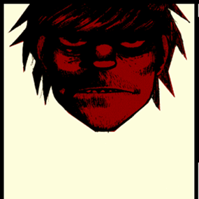 Murdoc (Unsigned) by Jamie Hewlett