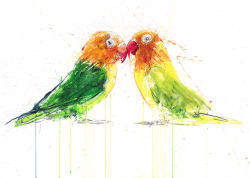 Lovebirds (XL) by Dave White