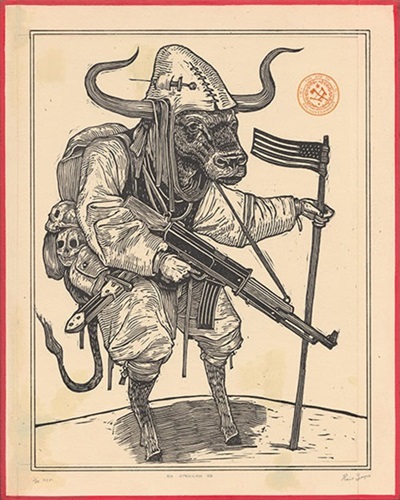 American Ox  by Ravi Zupa