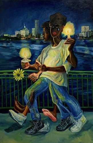 Candlelight Vigil  by Anthony Peyton Young