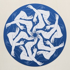 Circle In Blue by Ai Weiwei