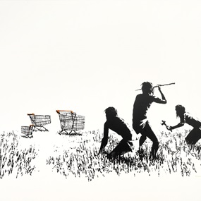 Trolleys (Unsigned) by Banksy