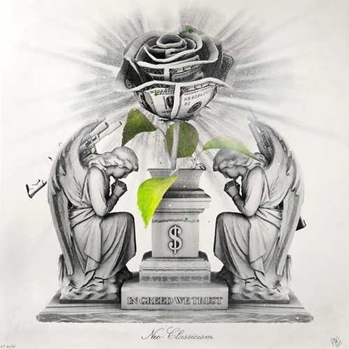 In Greed We Trust (Neo-Classicism) by Ludo
