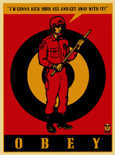 Riot Cop  by Shepard Fairey