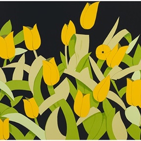 Yellow Tulips by Alex Katz