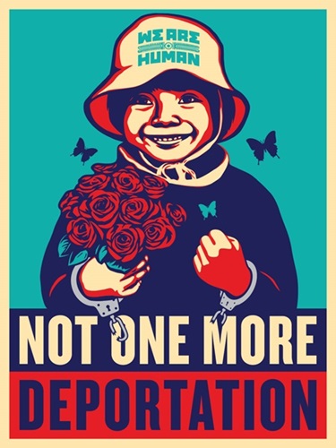 Not One More  by Shepard Fairey | Ernesto Yerena