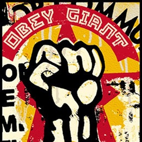 Mission Fist by Shepard Fairey