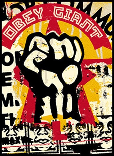 Mission Fist  by Shepard Fairey