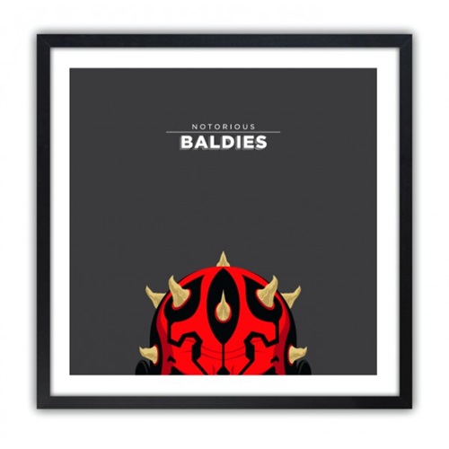 Notorious Baldie - Darth Maul  by Mr Peruca