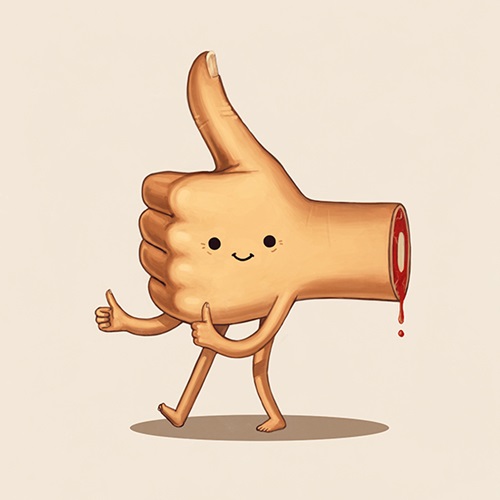 Stay Positive  by Mike Mitchell