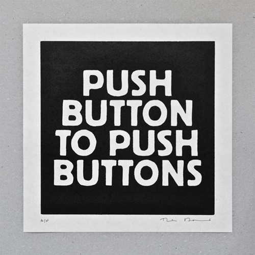 Push Button  by Tim Fishlock