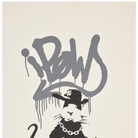 Gangsta Rat (Dark Grey Artist Proof) by Banksy
