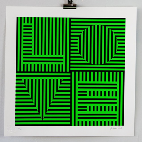 Love Hurts (Green Neon) by Carl Cashman