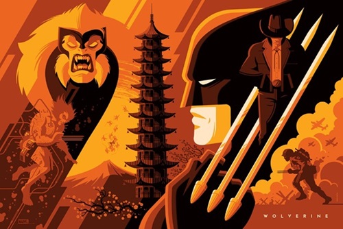 Wolverine  by Tom Whalen