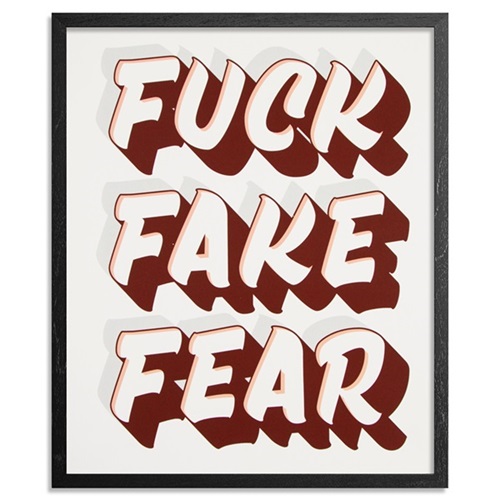 Fuck Fake Fear  by Jeff Gress