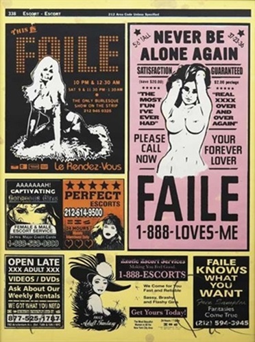 Yellow Pages (I) by Faile