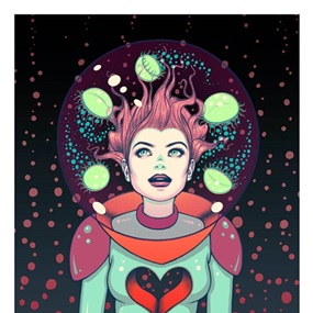 Interstellar Jelly (Black) by Tara McPherson