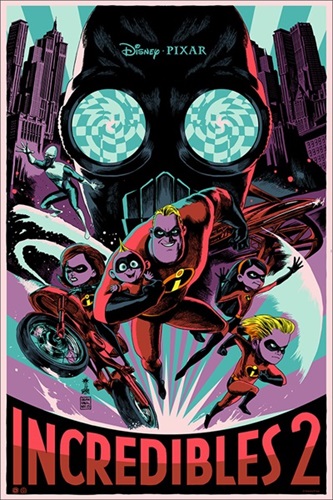 The Incredibles 2  by Francesco Francavilla