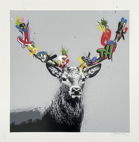 The Stag (Hand-Finished) by Martin Whatson