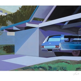 Chrysler In Carport by Jessica Brilli