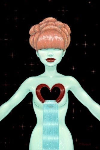 My Love Flows Out Like A Waterfall  by Tara McPherson
