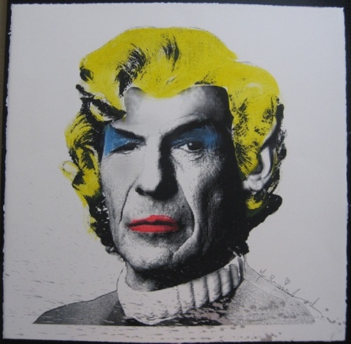 Spock Monroe (Hand-Finished) by Mr Brainwash