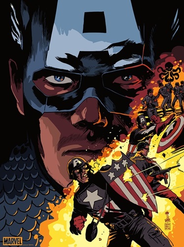 Captain America & Bucky #625  by Francesco Francavilla