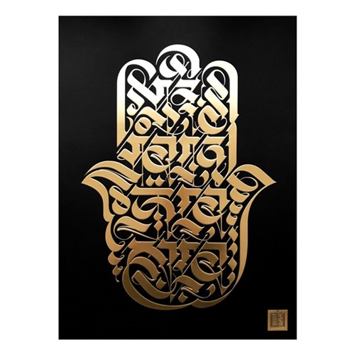 Hamsa (Black) by Cryptik