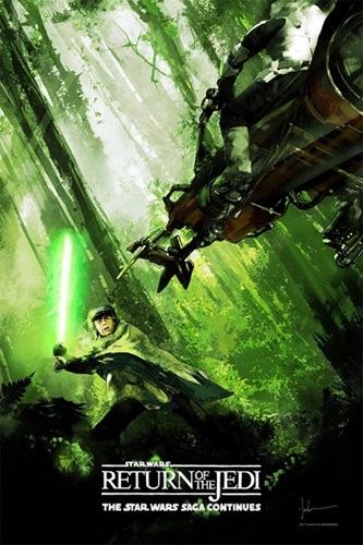 I Am A Jedi, Like My Father Before Me (Timed Edition) by Jock