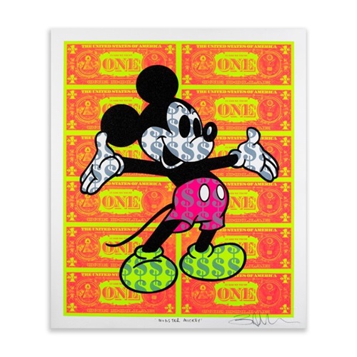 Mickey Money (Black Diamond Dust / Neon) by Ben Allen