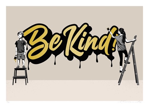 Be Kind (Gold) by Karl Read
