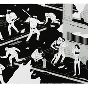 Rule Of Law 1 (Bone) by Cleon Peterson