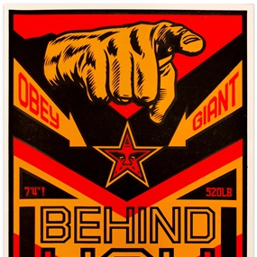 Behind You (First Edition) by Shepard Fairey