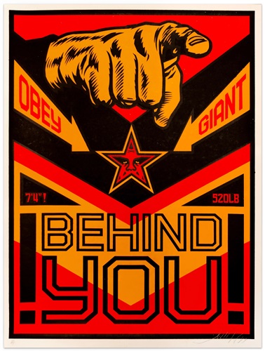 Behind You (First Edition) by Shepard Fairey