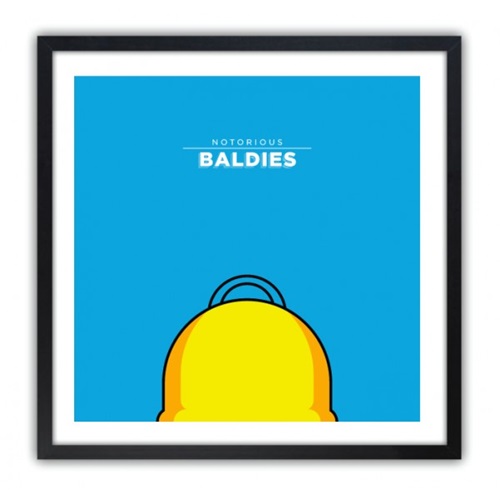 Notorious Baldie - Homer  by Mr Peruca