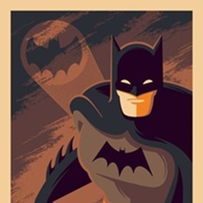 Batman : The Animated Series (1940s) by Tom Whalen