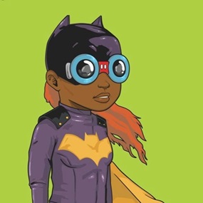 Batgirl (Green) by Hebru Brantley