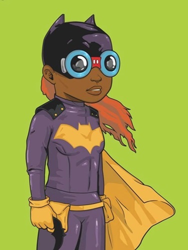 Batgirl (Green) by Hebru Brantley