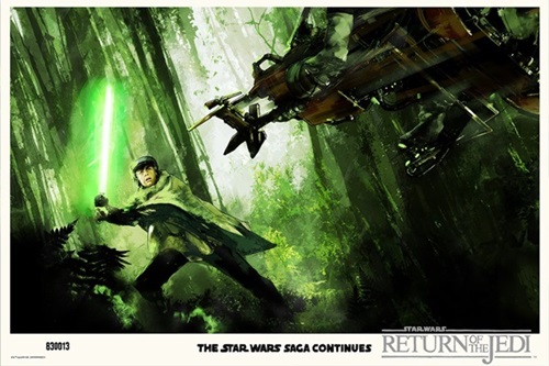 I Am A Jedi, Like My Father Before Me (Variant) by Jock